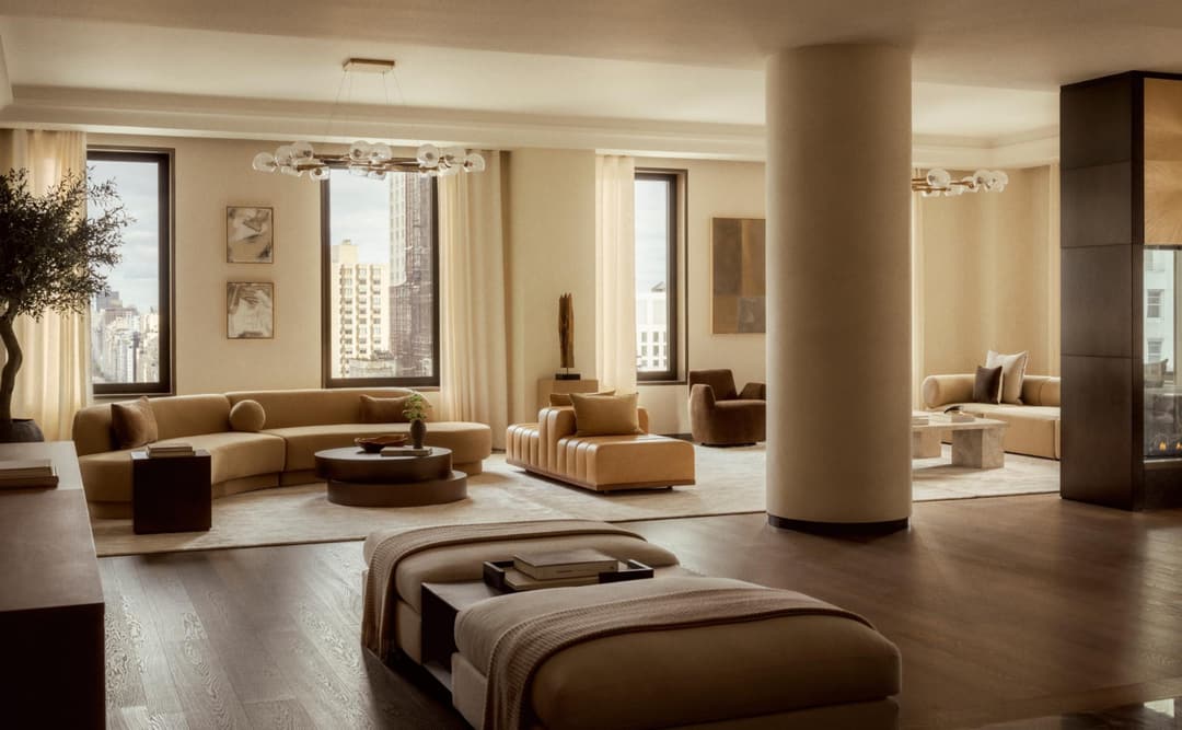 Three-Bedroom Home, Full Floor at Aman New York