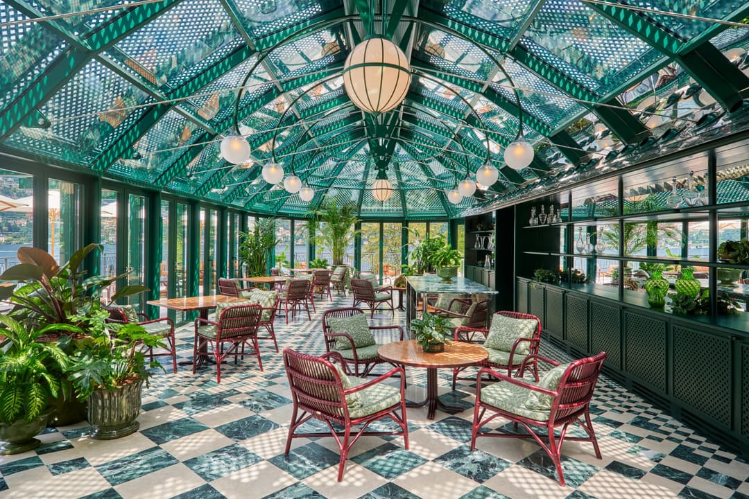 Lobby at Mandarin Oriental, Lago di Como, Blevio