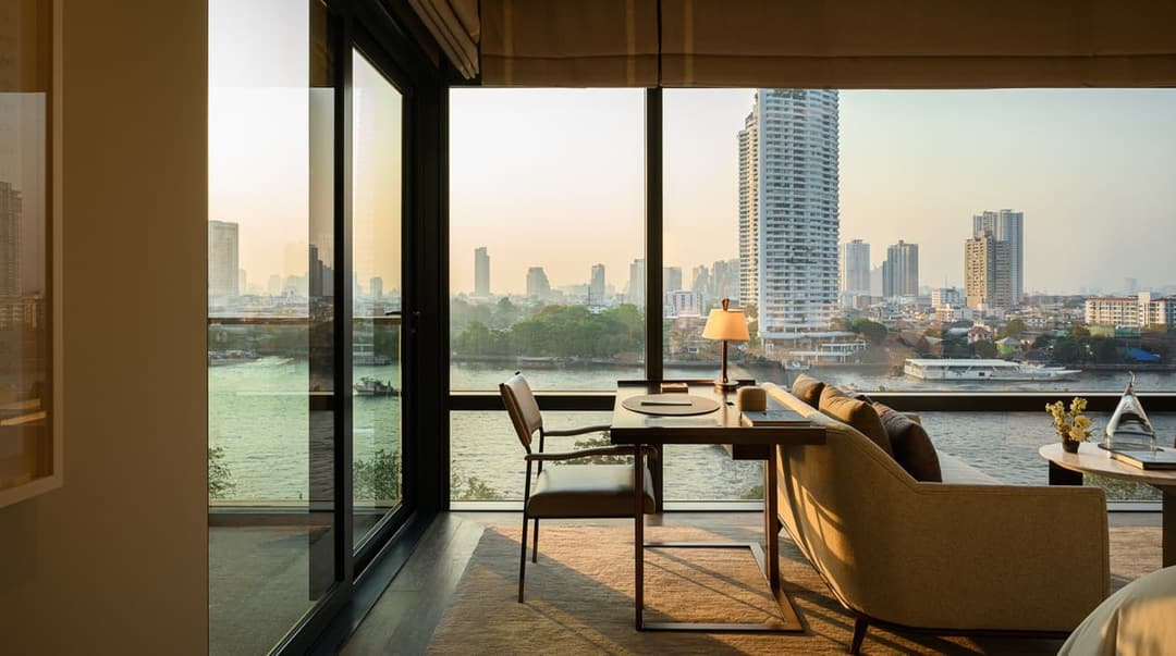 Riverside dining room, Capella Bangkok