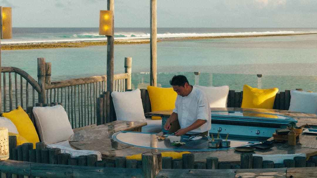 Bar at Soneva Jani, Noonu Atoll