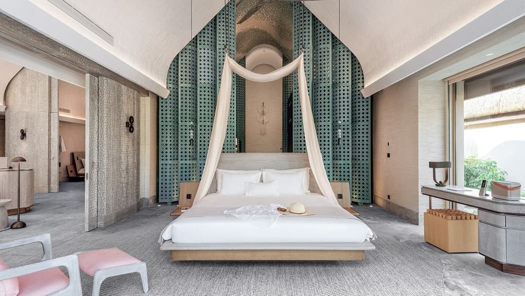 Guest room at JOALI BEING, Raa Atoll