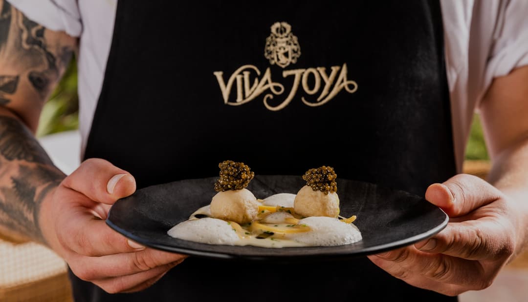 Signature dish at Vila Joya, Algarve (Albufeira)