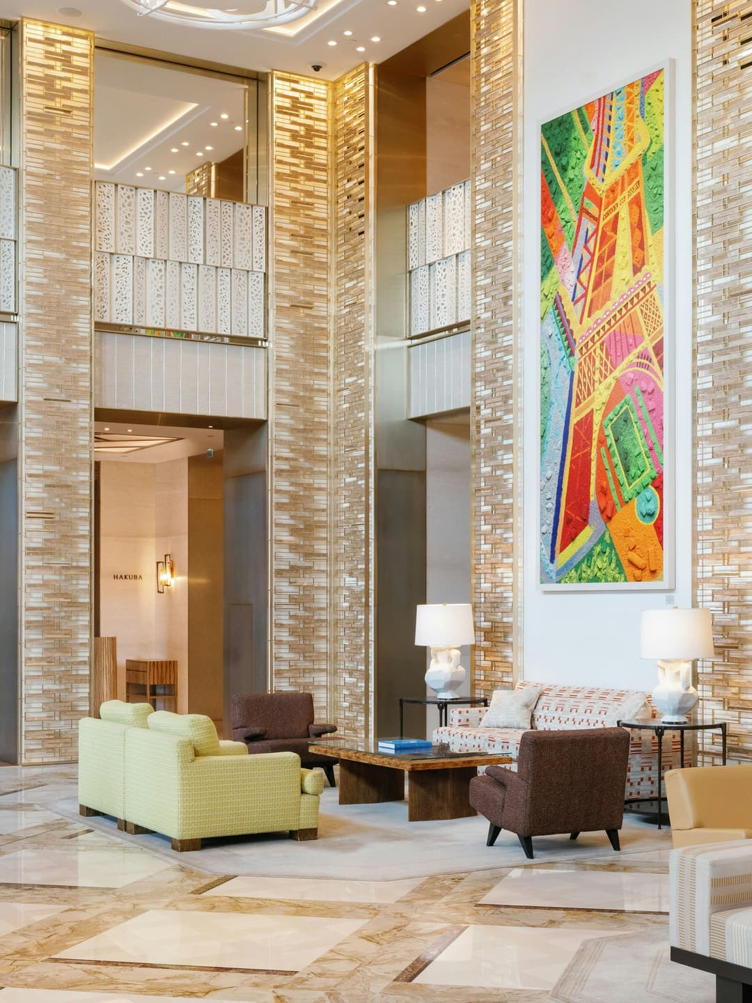 Lobby at Cheval Blanc Paris