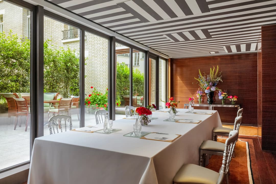 Restaurant at Le Royal Monceau Raffles Paris