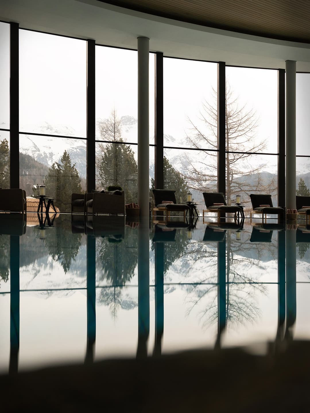 Badrutts Palace About Wellness Pool Winter, Badrutt's Palace Hotel, St. Moritz