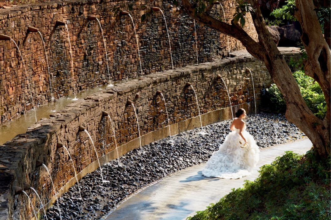 Arrival entrance at Phulay Bay, a Ritz-Carlton Reserve, Krabi