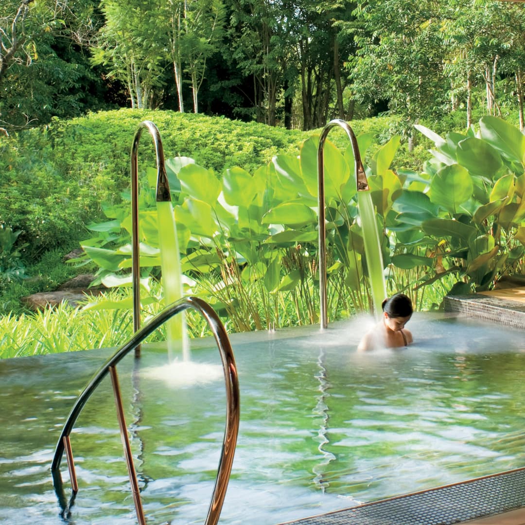 Swimming pool at Phulay Bay, a Ritz-Carlton Reserve, Krabi