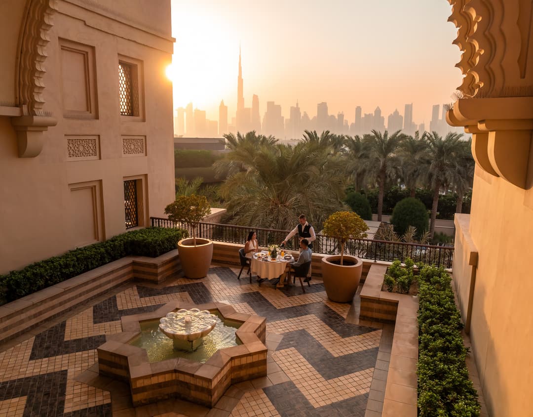 Breakfast in the Clouds, Four Seasons Resort Dubai at Jumeirah Beach, Dubai (Jumeirah)