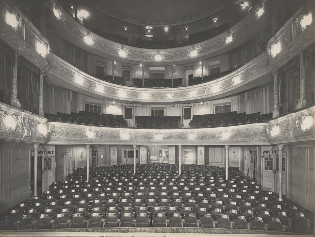Centre stage of London theatre, The Savoy, Strand