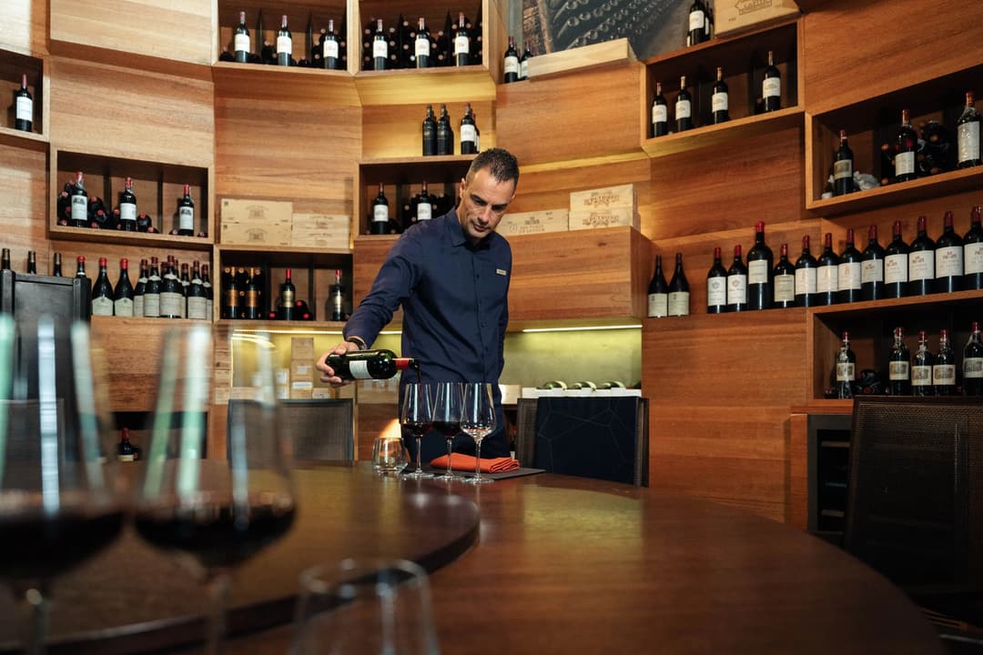 Bar at Velaa Private Island, Noonu Atoll