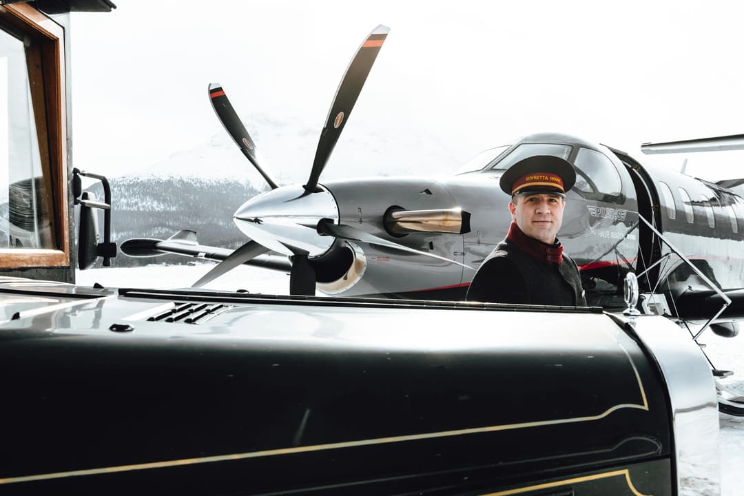 Guest experience at Suvretta House, St. Moritz (Champfer side)