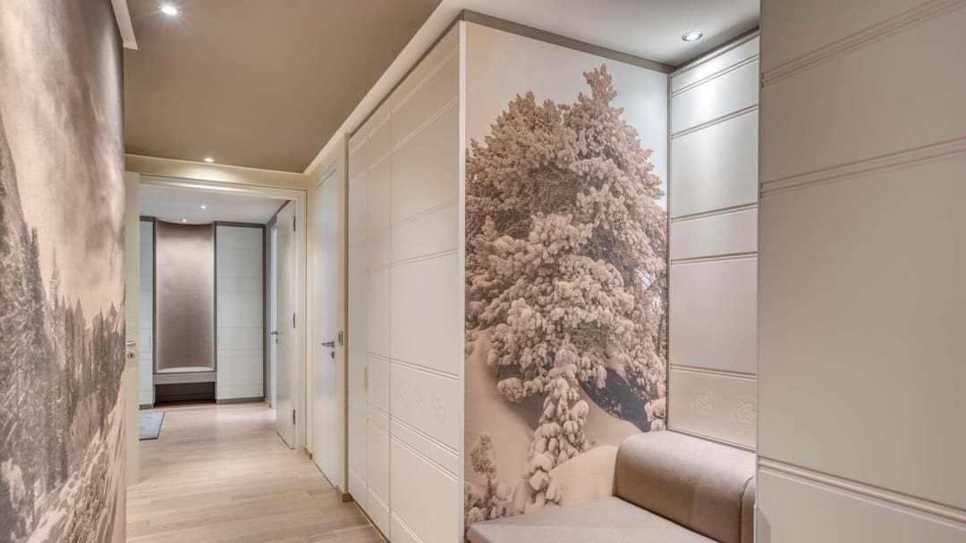 Interior detail at Grand Hotel des Bains Kempinski St. Moritz, St. Moritz Bad