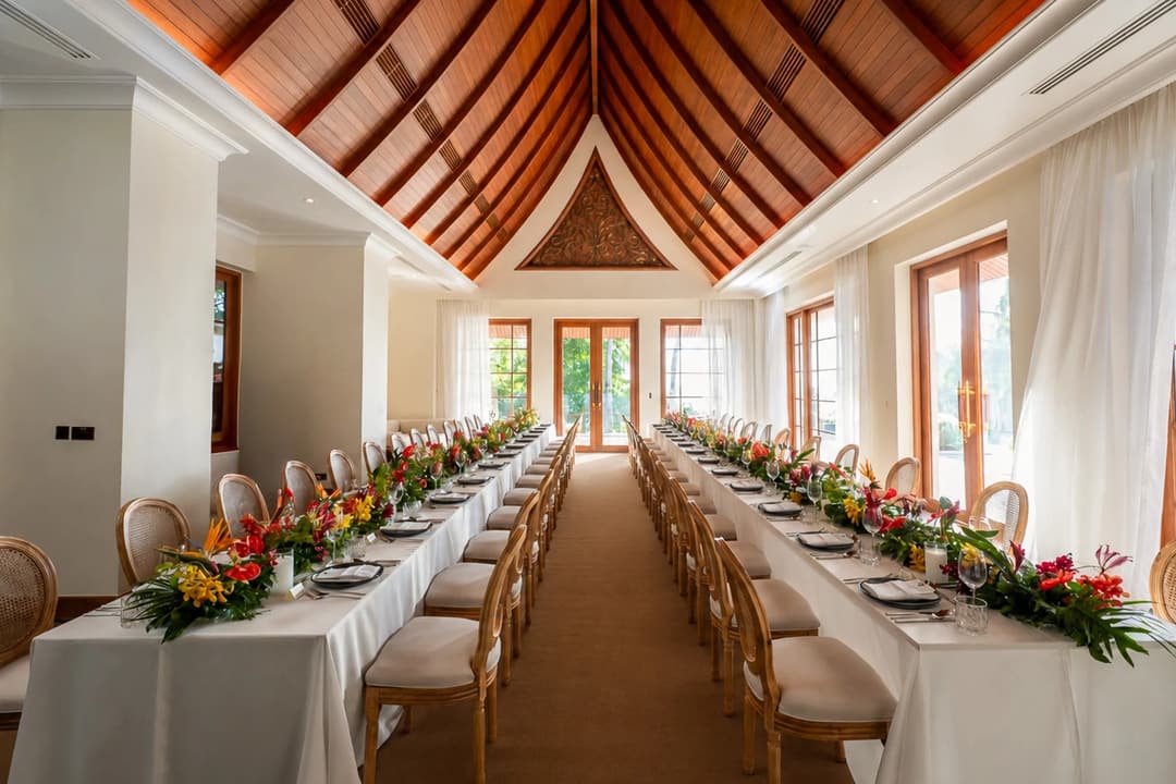 Event space at Trisara, Phuket
