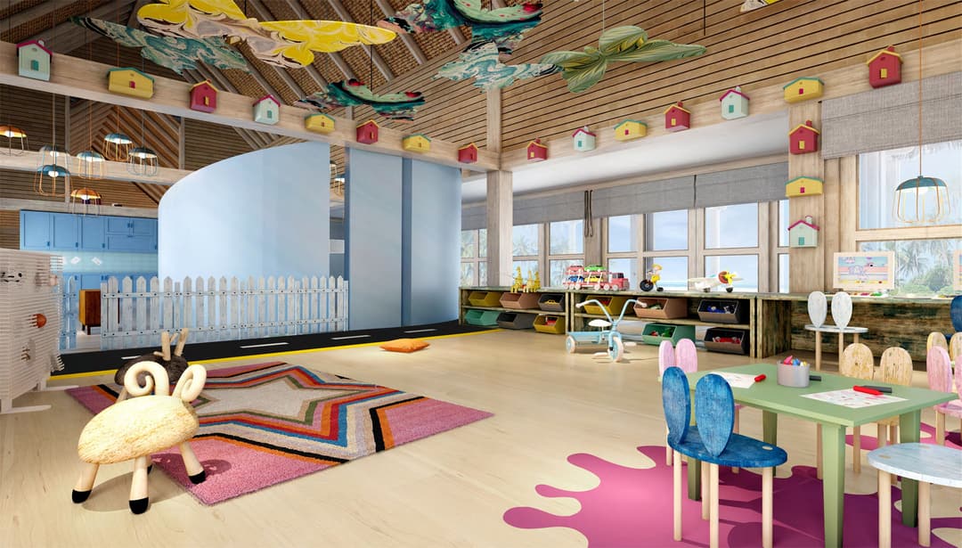Kids club at Waldorf Astoria Maldives Ithaafushi, Raa Atoll