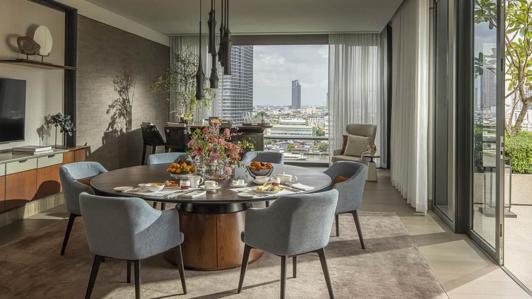Four Seasons Hotel Bangkok at Chao Phraya River, Chao Phraya Terrace Two-Bedroom Suite
