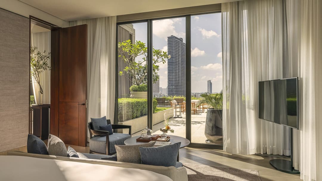 Chao Phraya Terrace Two-Bedroom Suite, Four Seasons Hotel Bangkok at Chao Phraya River
