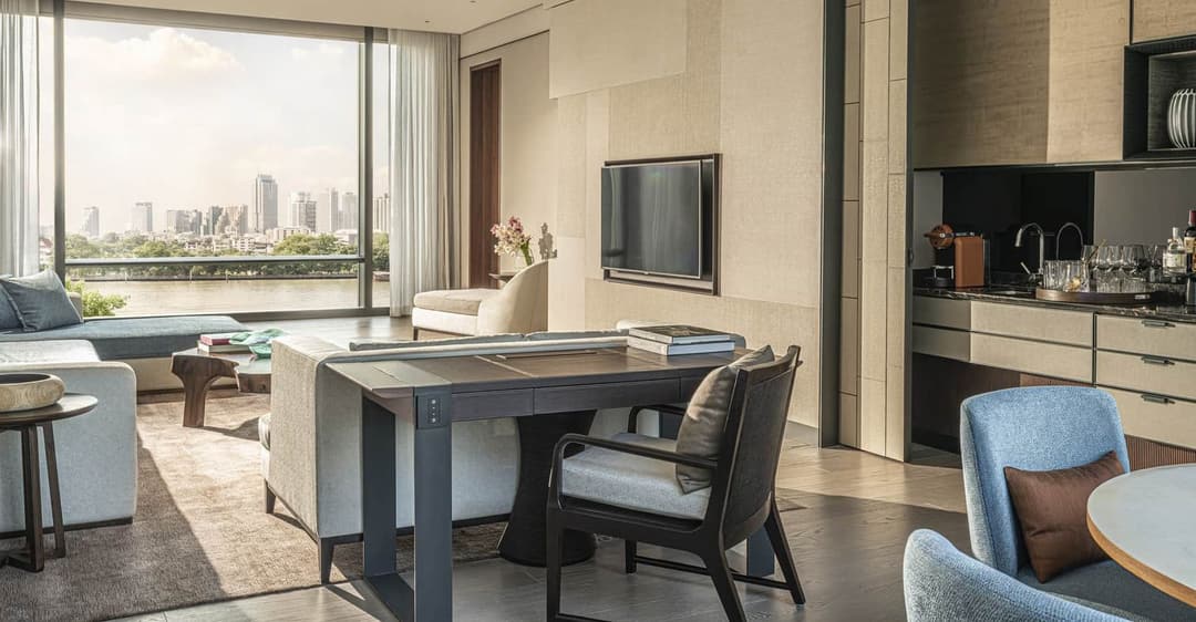 Four Seasons Hotel Bangkok at Chao Phraya River, Deluxe River-View Two-Bedroom Suite