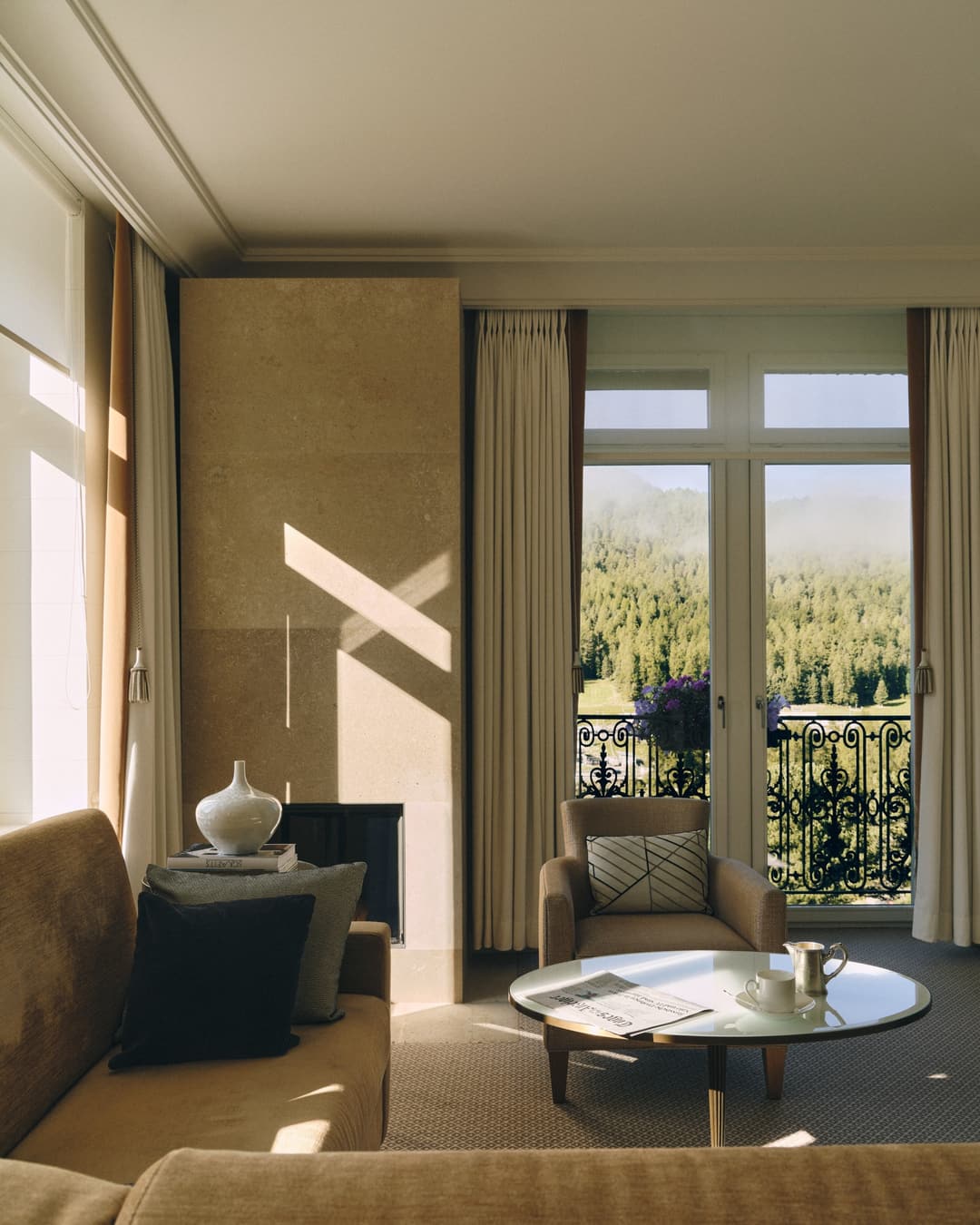 Fireplace Suite, Grand Hotel Kronenhof
