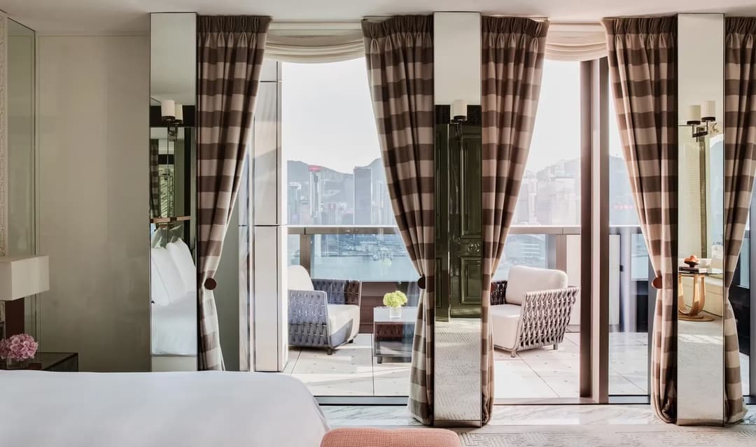 Rosewood Hong Kong, Grand Harbour Balcony Suite