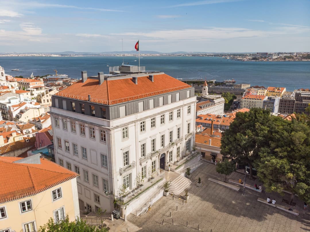 Verride Palácio de Santa Catarina, aerial