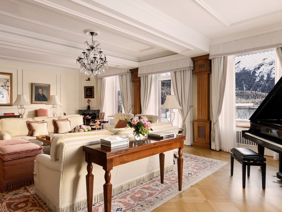 Hans Badrutt Suite, Badrutt's Palace Hotel