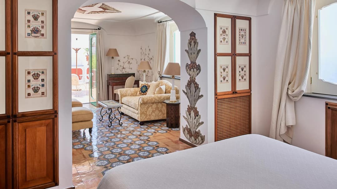 Junior Suite Superior Sea View, Le Sirenuse