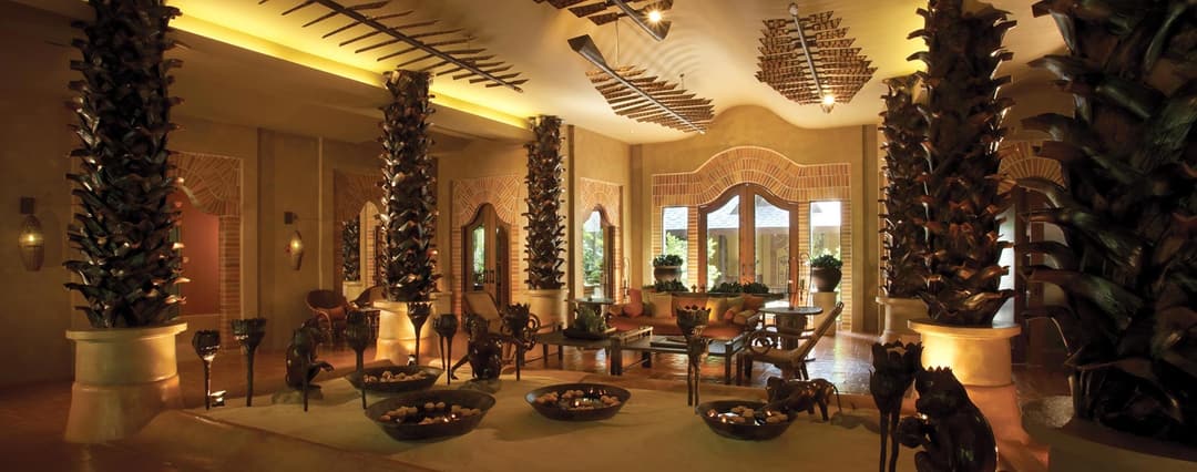 Lounge interior at Rayavadee, Krabi