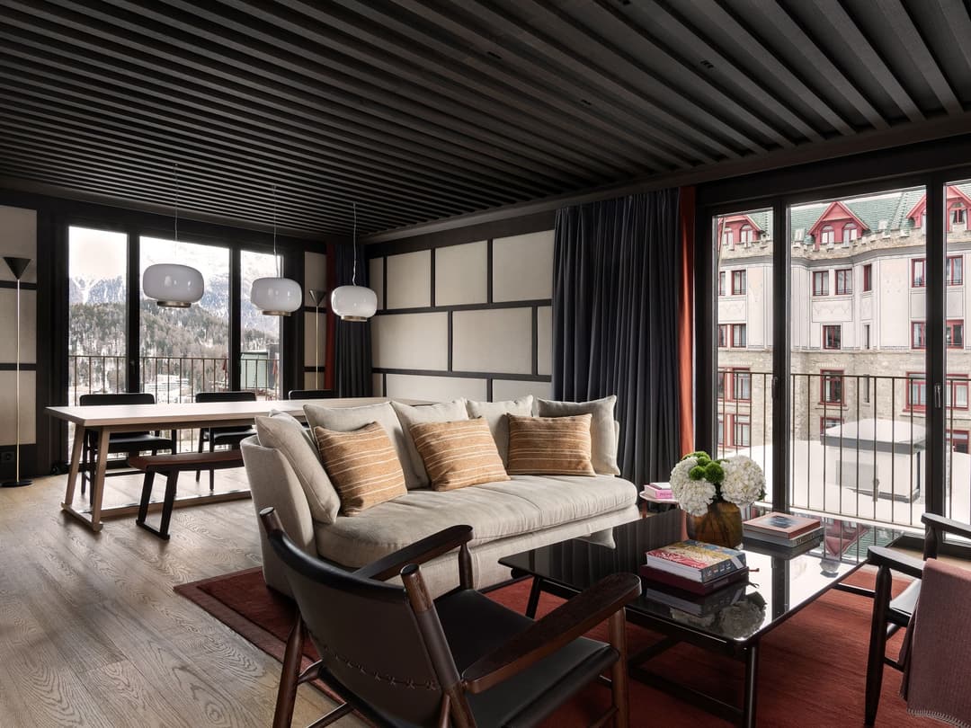 Serlas Two-Bedroom Suite, Badrutt's Palace Hotel
