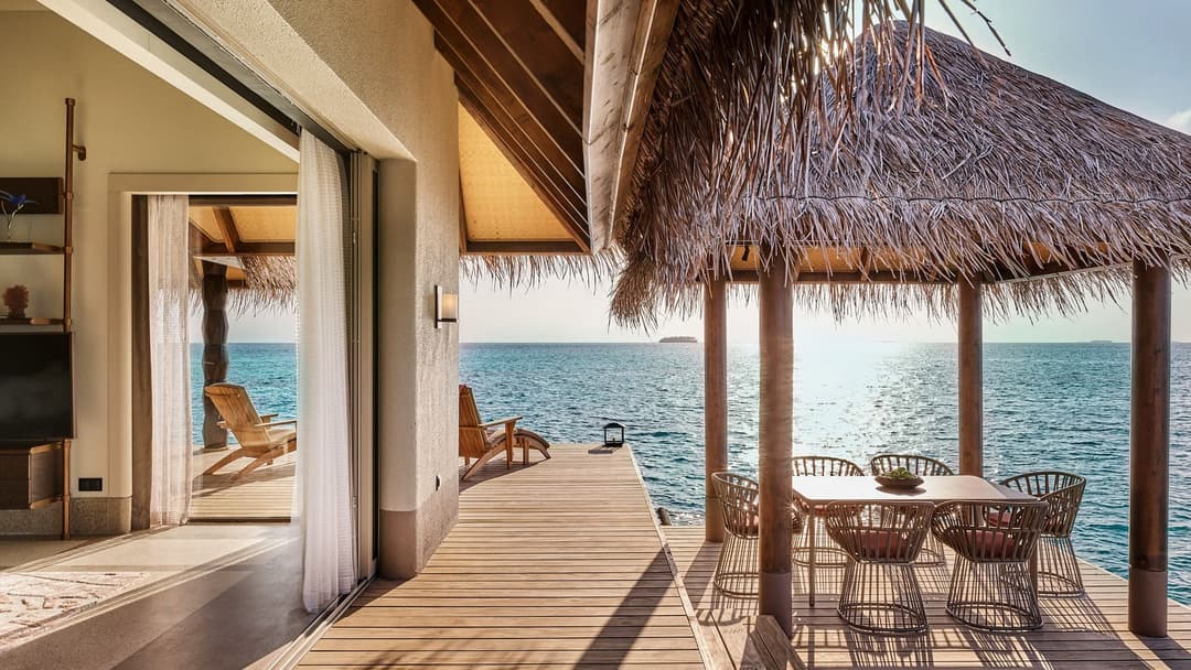 Three Bedroom Ocean Residence with Two Pools, JOALI Maldives