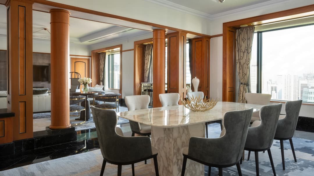 Three-Bedroom Presidential Suite, Four Seasons Hotel Singapore