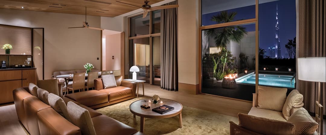 Three Bedroom Skyline View Villa, Bvlgari Resort Dubai
