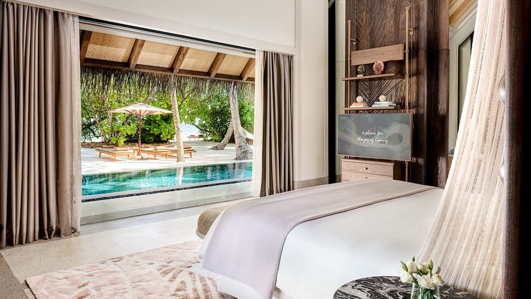 Two Bedroom Family Beach Villa with Two Pools, JOALI Maldives
