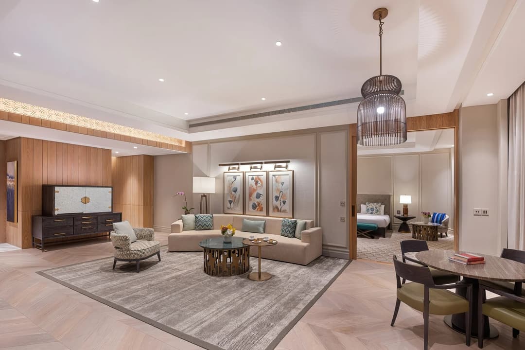 Two Bedroom Premier Sea View Suite, Mandarin Oriental Jumeira, Dubai